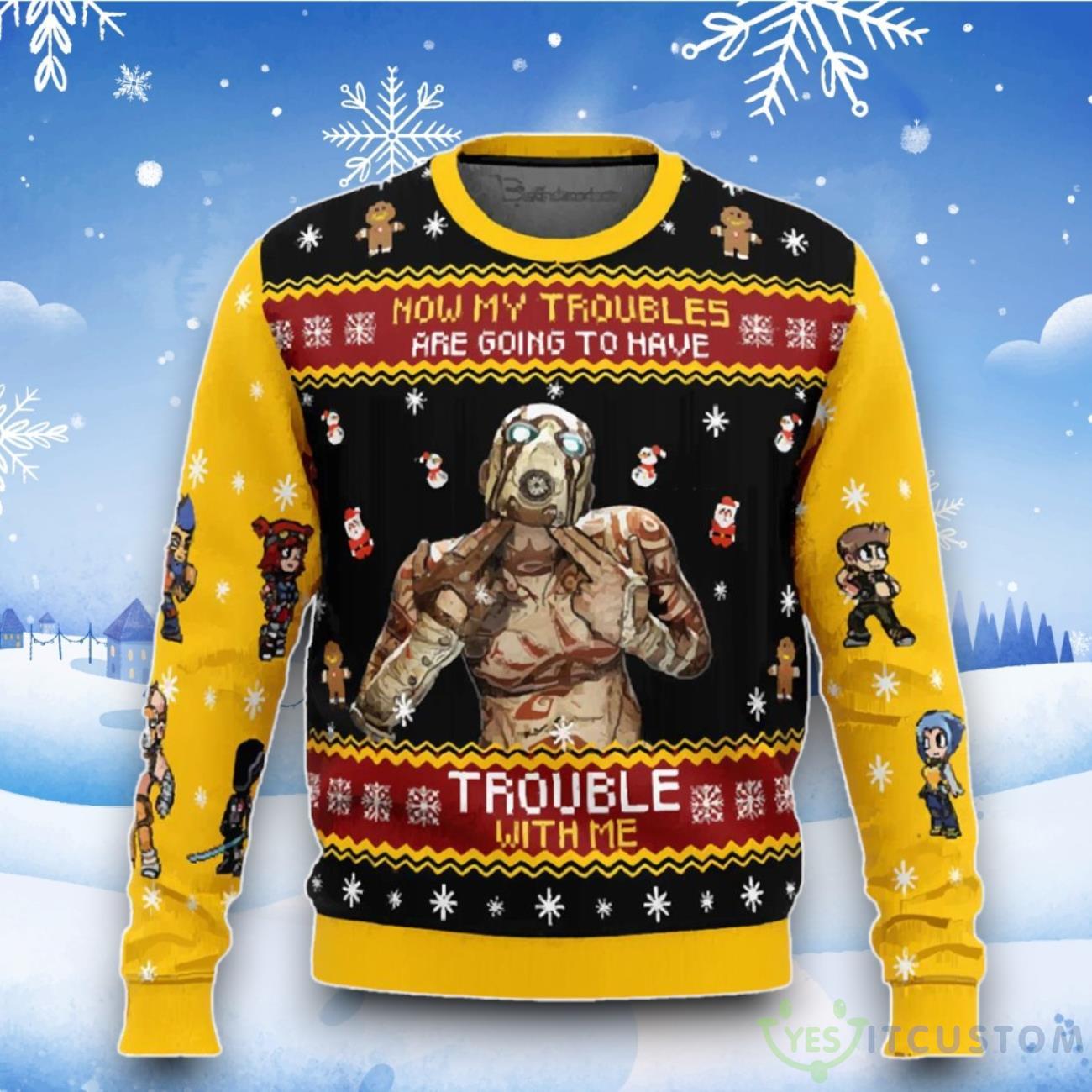 Borderlands Ugly Christmas Sweater For Men And Women 3 Borderlands Ugly Christmas Sweater For Men And Women Product Photo 1