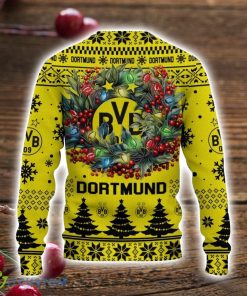 Borussia Dortmund 3D Ugly Christmas Sweater Christmas Gift For Fans Men Women Christmas Sweater Product Photo 3