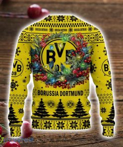 Borussia Dortmund II 3D Ugly Christmas Sweater Christmas Gift For Fans Men Women Christmas Sweater Product Photo 3
