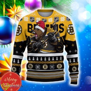 Boston Bruins Custom Name 3D Sweater Funny Gift For Men And Women Fans Christmas - Boston Bruins 3D Sweater Christmas Personalized_2