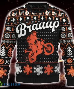 Braaap CRF250L Ugly Christmas Sweater SWT201123L291 - Braaap CRF250L Ugly Christmas Sweater_ 1