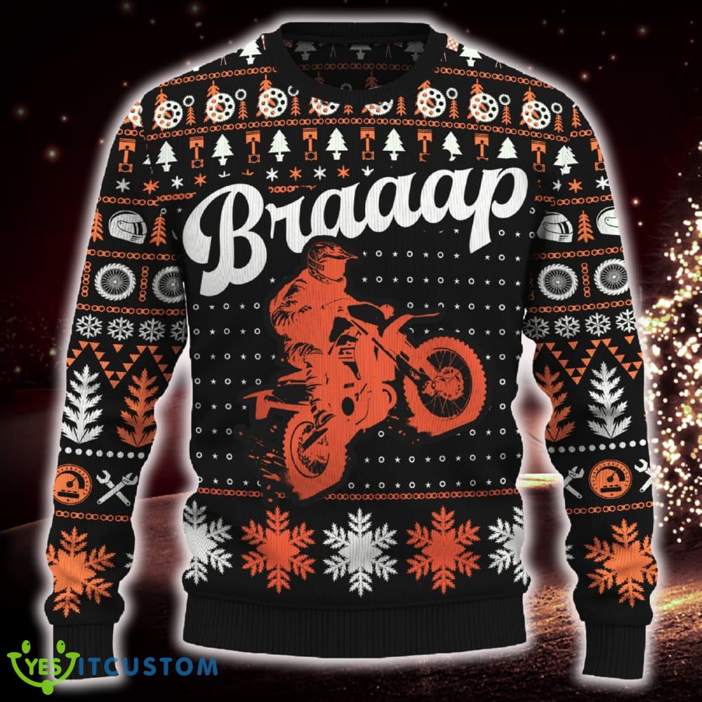 Braaap CRF250L Ugly Christmas Sweater SWT201123L291 5 Braaap CRF250L Ugly Christmas Sweater SWT201123L291 - Braaap CRF250L Ugly Christmas Sweater_ 1