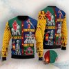 Brave Dalmatian Firefighter Ugly Christmas Sweater Product Photo 1