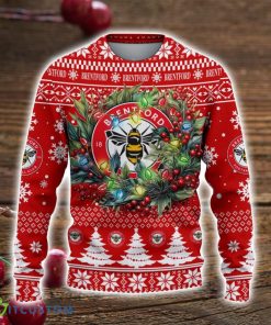 Brentford FC 3D Ugly Christmas Sweater Christmas Gift For Fans Men Women Christmas Sweater Product Photo 2