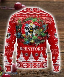 Brentford FC 3D Ugly Christmas Sweater Christmas Gift For Fans Men Women Christmas Sweater Product Photo 3