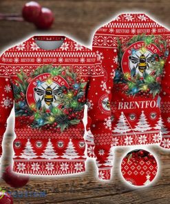 Brentford FC 3D Ugly Christmas Sweater Christmas Gift For Fans Men Women Christmas Sweater Product Photo 1