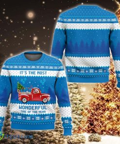 Bud Light It’s The Most Wonderful Time For A Beer Tradition Ugly Christmas 3D Sweater For Fans - Bud Light It’s The Most Wonderful Time For A Beer Ugly Christmas Sweater For Men And Women Photo 1