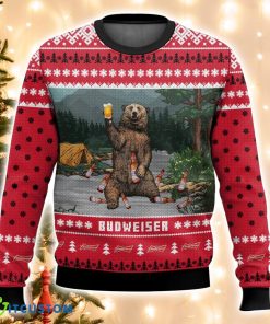 Budweiser Bear Ugly Christmas Sweater Xmas Christmas Gift Product Photo 1