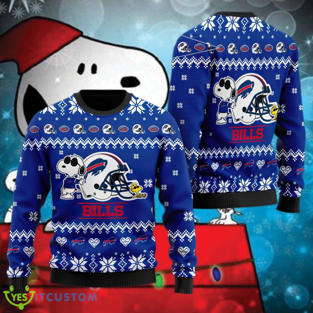 Buffalo Bills Cute The Snoopy Show Football Helmet Design Ugly Christmas Sweater AOP For Men And Women 3 Buffalo Bills Cute The Snoopy Show Football Helmet Design Ugly Christmas Sweater AOP For Men And Women - Buffalo Bills Cute The Snoopy Show Football Helmet Design Ugly Christmas Sweater AOP For Men And Women