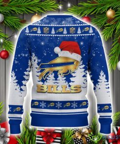 Buffalo Bills Logo Wearing Santa Hat Christmas Gift Ugly Christmas Sweater For Men And Women Gift 5 Buffalo Bills Logo Wearing Santa Hat Christmas Gift Ugly Christmas Sweater For Men And Women Gift Product Photo 3