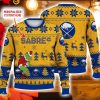 Buffalo Sabres Ugly Christmas Sweater Grinch Custom Name Ice Hockey NHL 3D Sweater For Men And Women Product Photo 1