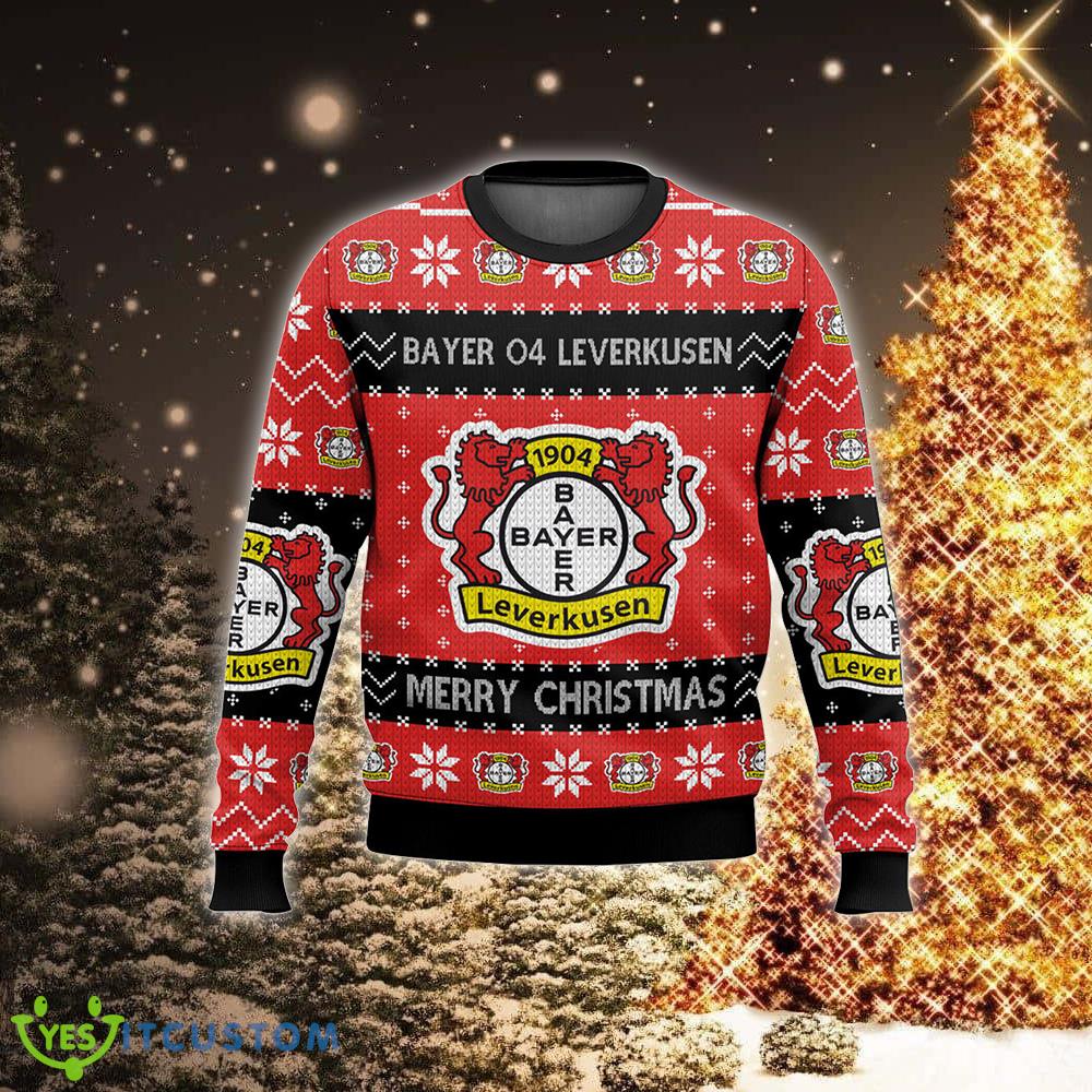Bundesliga Bayer 04 Leverkusen Retail Ugly Christmas 3D Sweater For Men And Women 6 Bundesliga Bayer 04 Leverkusen Retail Ugly Christmas 3D Sweater For Men And Women - Bundesliga Bayer 04 Leverkusen Ugly Christmas Sweater For Men And Women Photo 2