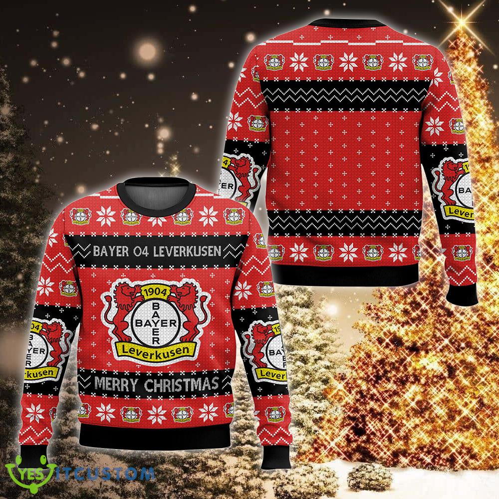 Bundesliga Bayer 04 Leverkusen Retail Ugly Christmas 3D Sweater For Men And Women 5 Bundesliga Bayer 04 Leverkusen Retail Ugly Christmas 3D Sweater For Men And Women - Bundesliga Bayer 04 Leverkusen Ugly Christmas Sweater For Men And Women Photo 1