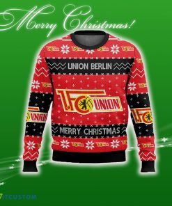 Bundesliga FC Union Berlin Ugly Sweater Trending Hot For Men And Women Gift Christmas - Bundesliga FC Union Berlin Ugly Sweater_ 2