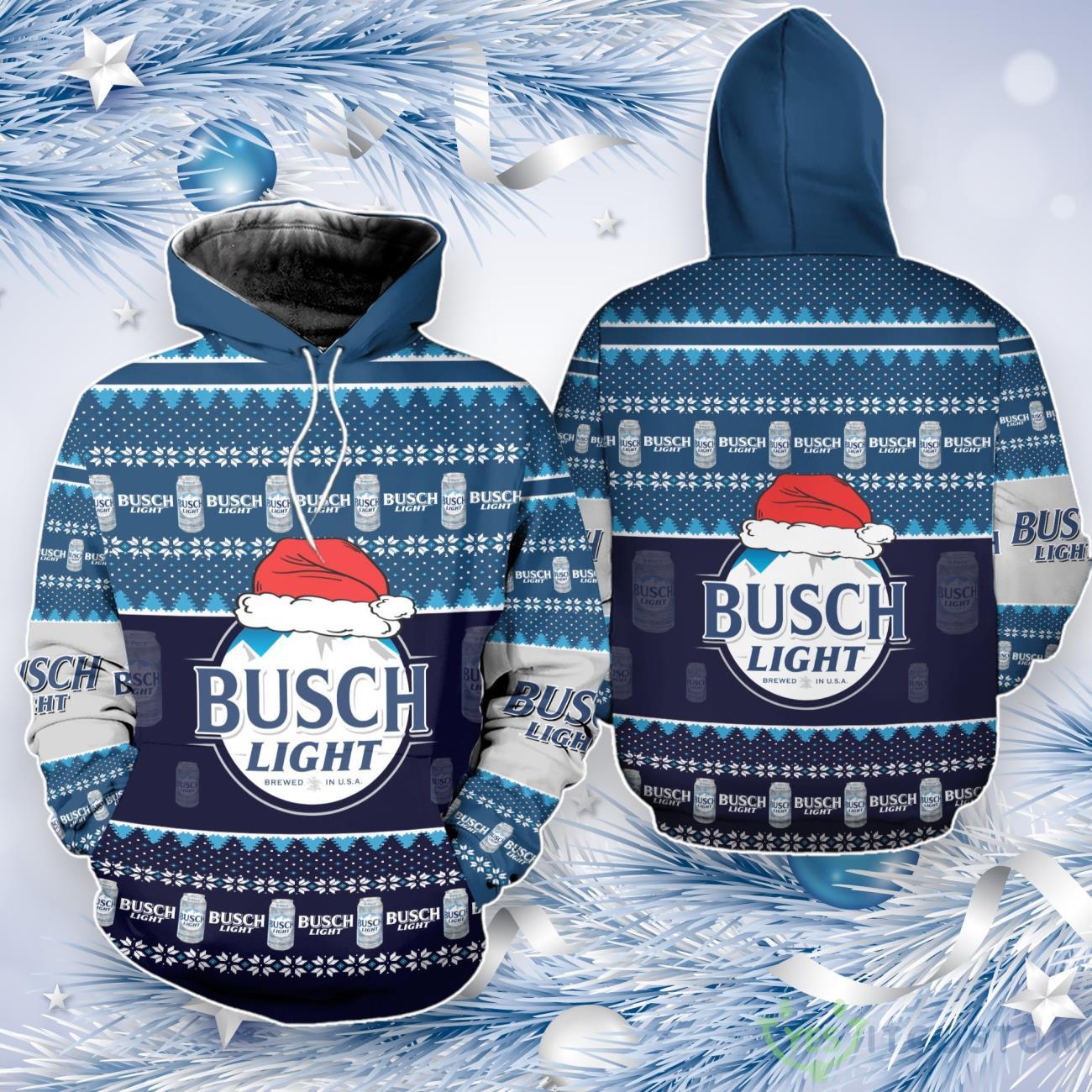 Busch Light Christmas 3D Hoodie For Men & Women 2 Busch Light Christmas 3D Hoodie For Men & Women Product Photo 1