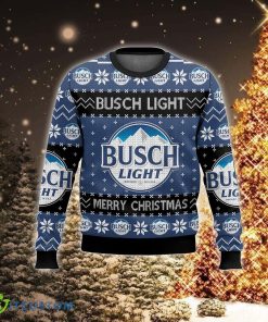Busch Light Festivity Knitted Xmas 3D Sweater For Men And Women - Busch Light Ugly Christmas Sweater For Men And Women Photo 2