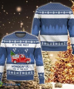 Busch Light It’s The Most Wonderful Time For A Beer Gift Knitted Xmas Sweater AOP For Men And Women - Busch Light It’s The Most Wonderful Time For A Beer Ugly Christmas Sweater For Men And Women Photo 1