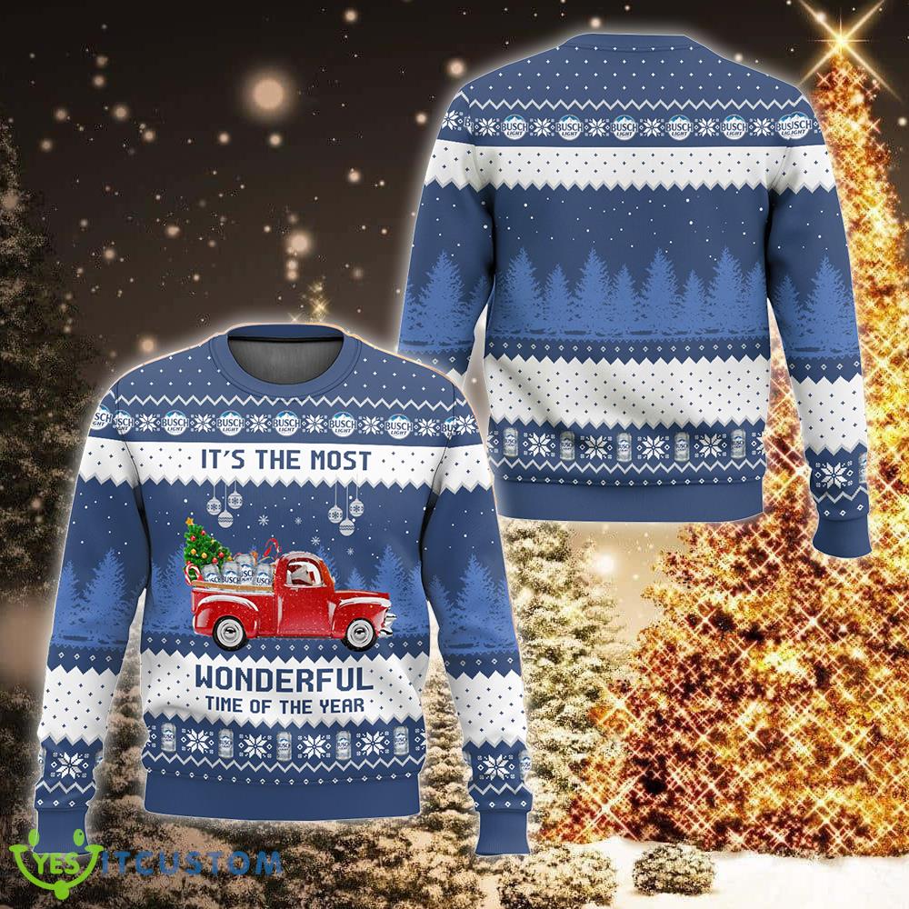 Busch Light It’s The Most Wonderful Time For A Beer Gift Knitted Xmas Sweater AOP For Men And Women 5 Busch Light It’s The Most Wonderful Time For A Beer Gift Knitted Xmas Sweater AOP For Men And Women - Busch Light It’s The Most Wonderful Time For A Beer Ugly Christmas Sweater For Men And Women Photo 1