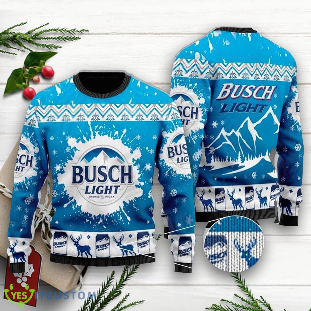 Busch Light Merry Christmas Ugly Sweater For Men And Women 3 Busch Light Merry Christmas Ugly Sweater For Men And Women Product Photo 1
