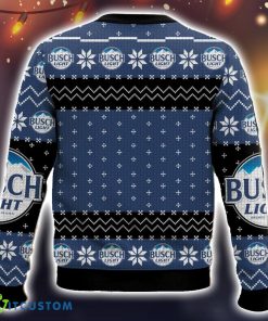 Busch Light Ugly Christmas Sweater Christmas Gift 3D printed Sweater 3 Busch Light Ugly Christmas Sweater Christmas Gift 3D printed Sweater Product Photo 2