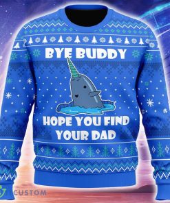 Bye Buddy Elf Ugly Christmas Sweater Gift Holidays - Bye Buddy Elf Ugly Christmas Sweater_1