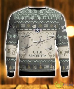 C-131 Samaritan C131 Aircraft New Trend Veteran Sweater Ugly Christmas Sweater Military Christmas Sweater Product Photo 3