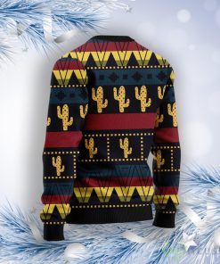 Cactus Group Pattern Ugly Christmas Sweater Product Photo 2