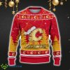 Calgary Flames Ugly Christmas Sweater Snowflakes Santa Hat Logo For Men And Women Gift Christmas - Calgary Flames Ugly Christmas Sweater_2