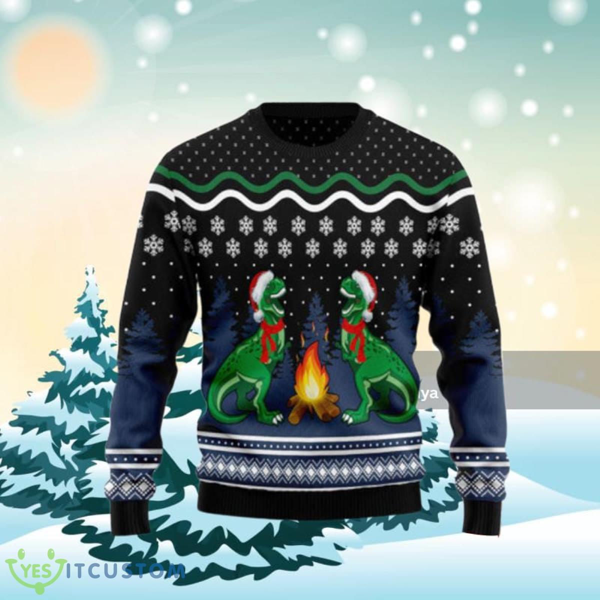 Camping Rex Ugly Christmas Sweaters Impressive Gift For Men And Women 3 Camping Rex Ugly Christmas Sweaters Impressive Gift For Men And Women Product Photo 1