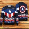 Captain Americas Ugly Christmas Ugly Sweater Product Photo 1