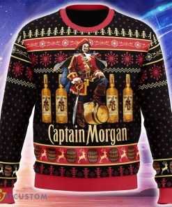 Captain Morgan Ugly Christmas 3D Sweater Gift For Men And Women - Captain Morgan Ugly Christmas Sweater_1