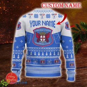 Carlisle United Custom Name 3D Sweater Funny Gift For Men And Women Fans Christmas - Carlisle United 3D Sweater Christmas Personalized_3
