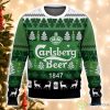 Carlsberg Beer Ugly Christmas Sweater Cute Christmas Holiday Gift Product Photo 1