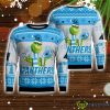 Carolina Panthers Grinch Snowflake Pattern Ugly Sweater Christmas Product Photo 1