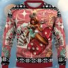 Casual And Fun Cartoon Print Crew Neck Ugly Sweater Product Photo 1
