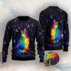 Cat Colorful Ugly Christmas Sweater Product Photo 1