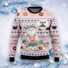 Cat I Do It For Donuts Ugly Christmas Sweater For Men And Women Product Photo 1
