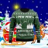 Cat Pew Pew Madafakas Ugly Christmas Sweaters Unique Gift For Men And Women Product Photo 1