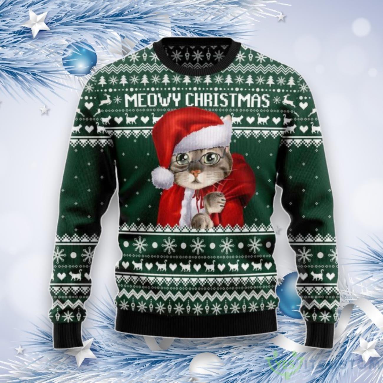 Cat Santa Ugly Christmas Sweater, For Men & Women, Best Gift For Christmas 3 Cat Santa Ugly Christmas Sweater, For Men & Women, Best Gift For Christmas Product Photo 1