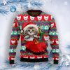 Cat Socks Ugly Christmas Sweater Product Photo 1