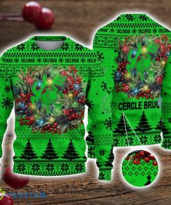 Cercle Brugge K.SV 3D Ugly Christmas Sweater Christmas Gift For Fans Men Women Christmas Sweater Product Photo 1