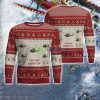 CH-146 Griffon CH146 Aircraft Red Knitted Christmas Sweater Gift For Men Women - CH-146 Griffon CH146 Aircraft Ugly Christmas Sweater For Men And Women Red Photo 1