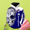 Champion Sugal Skull Men And Women Champion Sugal Skull Champion Custom Limited Edition 3D Hoodie Best Gift Product Photo 1