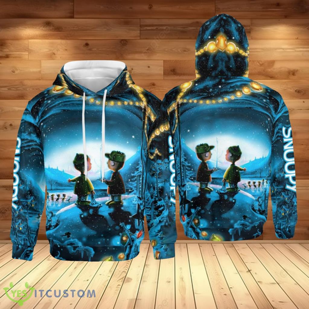 Charlie Brown Snoopy Christmas 3d Hoodie All Over Print Gift For Men And Women 2 Charlie Brown Snoopy Christmas 3d Hoodie All Over Print Gift For Men And Women Product Photo 1