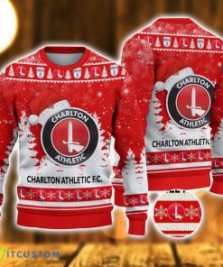 Charlton Athletic Ugly Christmas Sweater Holiday Gift Ideas For Men And Women Product Photo 1