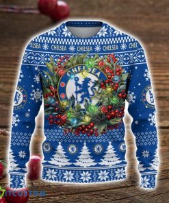 Chelsea F.C. 3D Ugly Christmas Sweater Christmas Gift For Fans Men Women Christmas Sweater Product Photo 2
