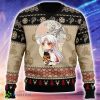 Chibi Seshomaru Inuyasha Knitted Christmas Sweater Gift For Fans - Chibi Seshomaru Inuyasha Ugly Christmas Sweater_1
