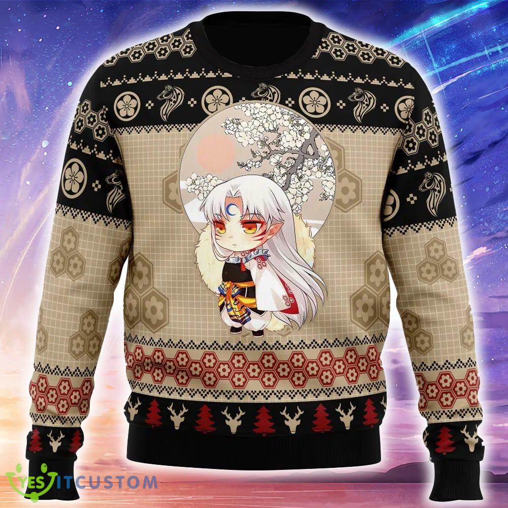 Chibi Seshomaru Inuyasha Knitted Christmas Sweater Gift For Fans 5 Chibi Seshomaru Inuyasha Knitted Christmas Sweater Gift For Fans - Chibi Seshomaru Inuyasha Ugly Christmas Sweater_1