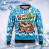 Chicken Christmas Sweaters, Roosters Crewneck Sweatshirt, Best Gift For Christmas Product Photo 1