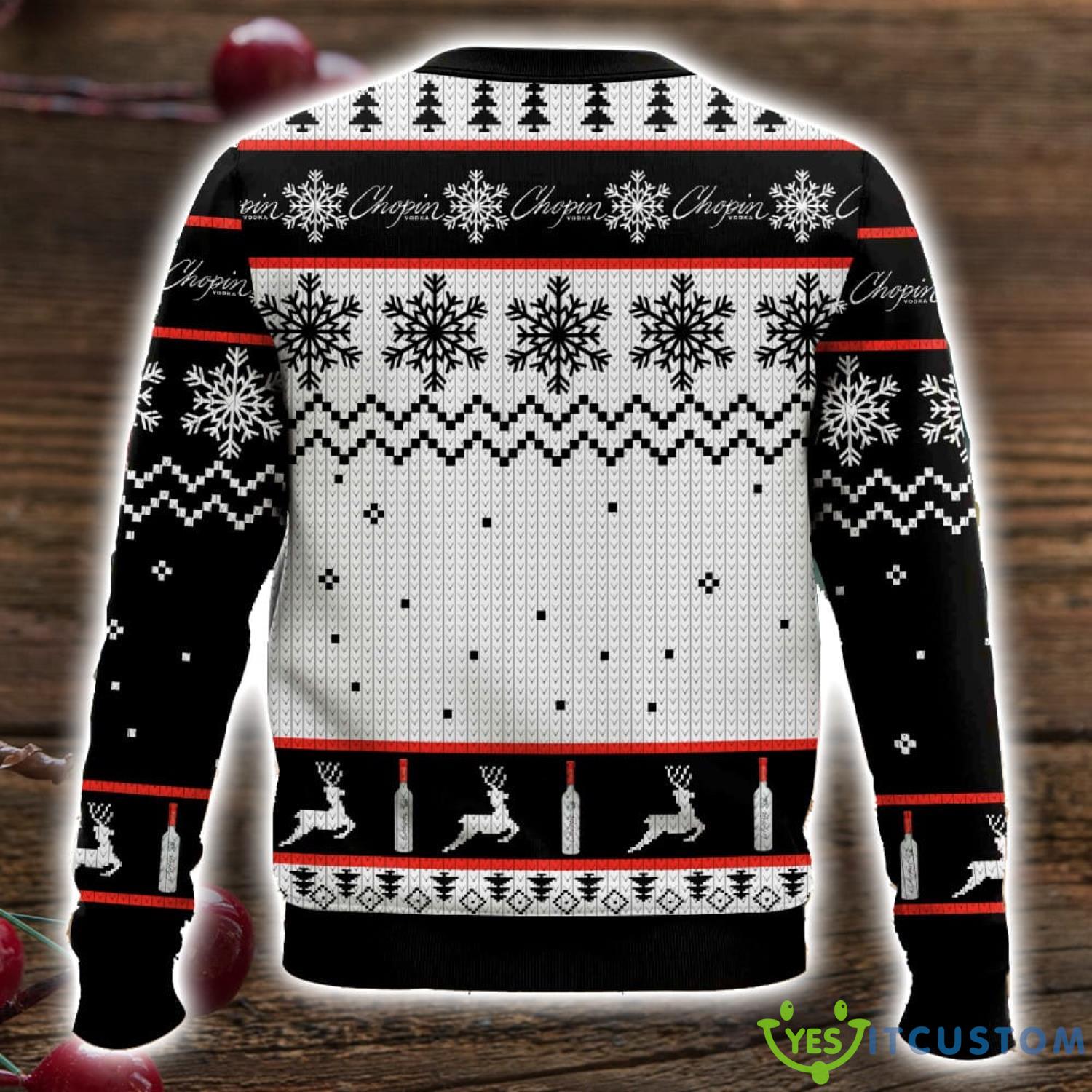 Chopin vodka Ugly Sweater 3D All Over Printed Christmas Sweater Gift 6 Chopin vodka Ugly Sweater 3D All Over Printed Christmas Sweater Gift Product Photo 2